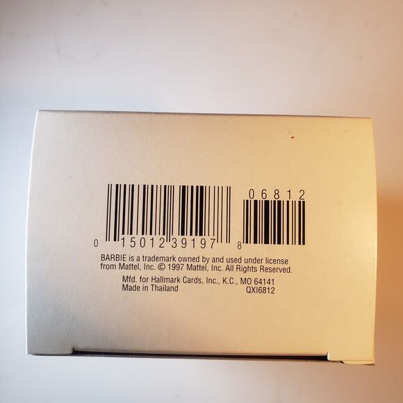 Hallmark Keepsake Ornament Wedding Day Barbie 1997 - Picture 6 of 6